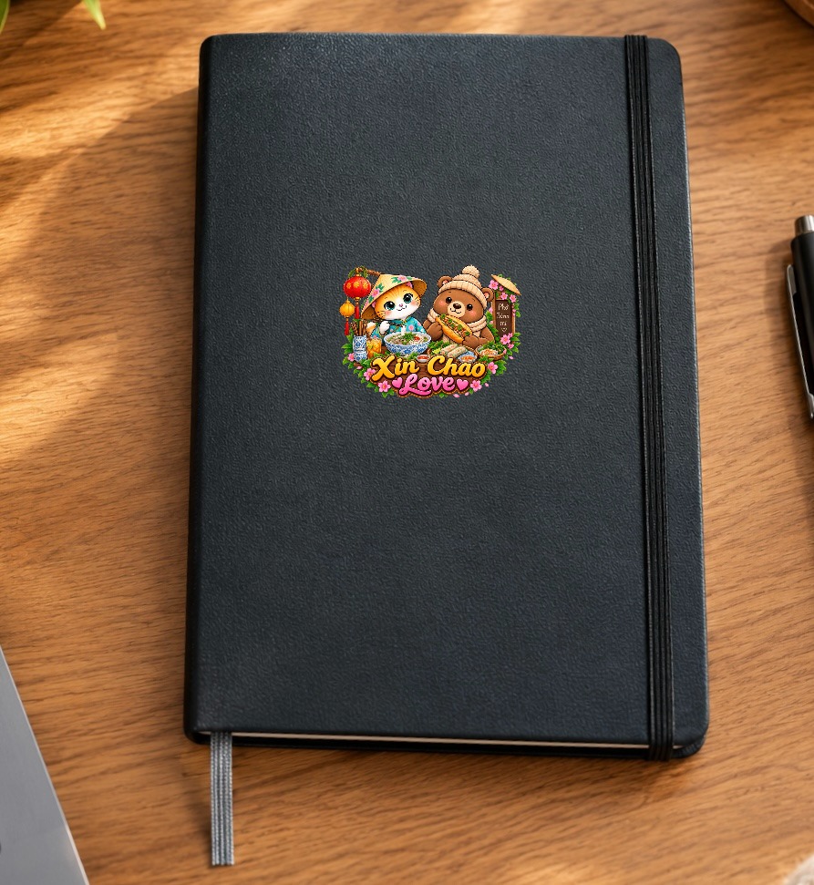 Vietnamese Food Journal: Cat & Bear Asian Cuisine Notebook