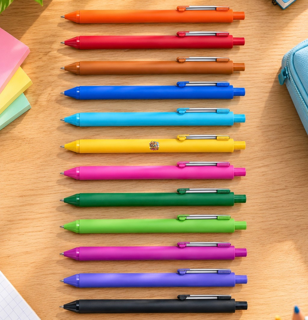 XinChao.Asia Cute Retractable Pen - Travel Cat & Bear Stationery