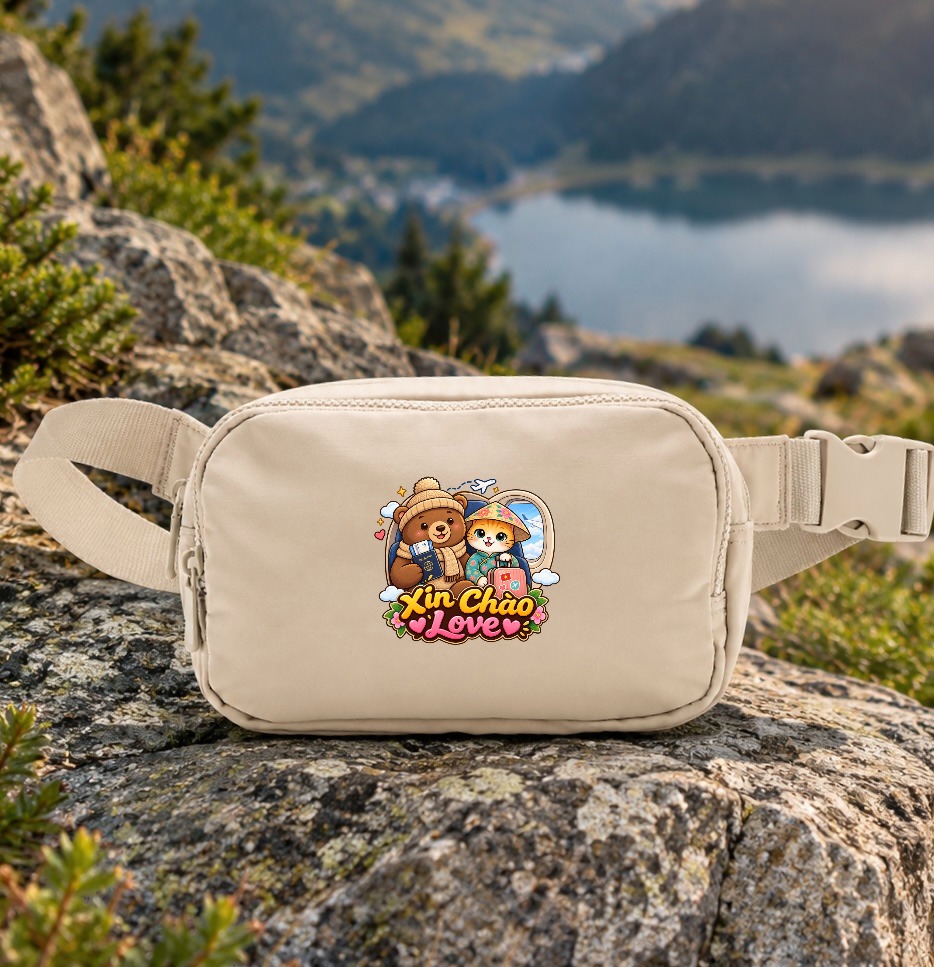 XinChao.Asia Cute Vietnam Travel Animals Crossbody Bag